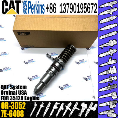 Engine Excavator Common Rail Fuel Injector 7E6408 7E-6408 0R3052 0R-3052 For Caterpillar 111-3718