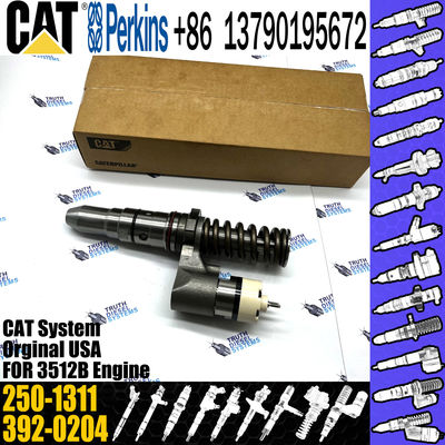 Diesel 3512B Engine Injector 162-8809 230-9457 250-1311 For Caterpillar Common Rail
