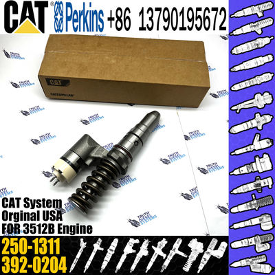 Diesel 3512B Engine Injector 162-8809 230-9457 250-1311 For Caterpillar Common Rail