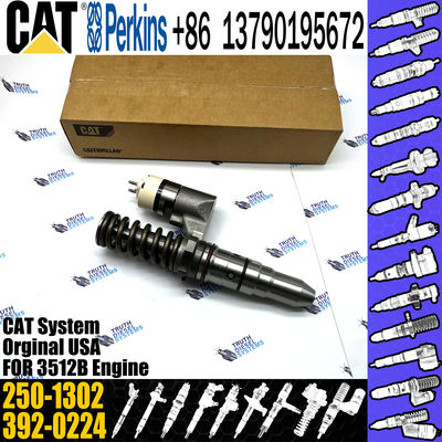 Engine Injector diesel common Rail Fuel Injector 250-1302 10R-1303 for Caterpillar 3512B