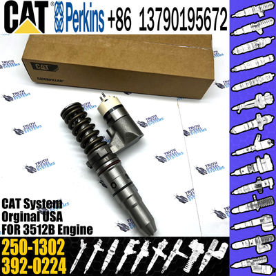 Engine Injector diesel common Rail Fuel Injector 250-1302 10R-1303 for Caterpillar 3512B