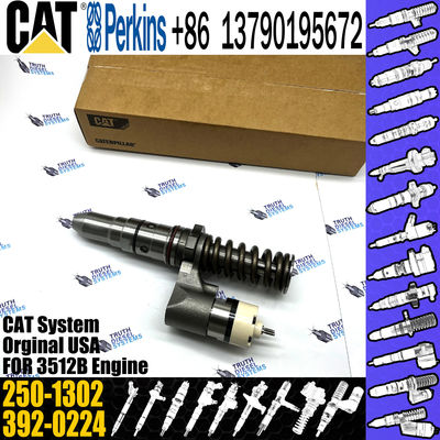 Engine Injector diesel common Rail Fuel Injector 250-1302 10R-1303 for Caterpillar 3512B