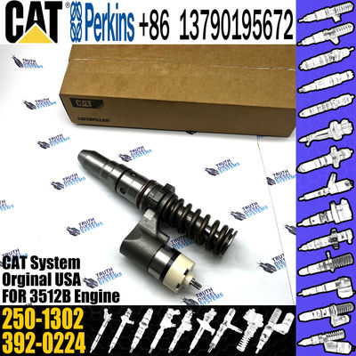 Engine Injector diesel common Rail Fuel Injector 250-1302 10R-1303 for Caterpillar 3512B