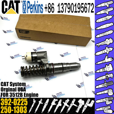 Common Rail Diesel Injector 392-0225 3920225 20R-3247 20R3247 Fuel Electronic Injectors Nozzle for Caterpillar CAT 3512B