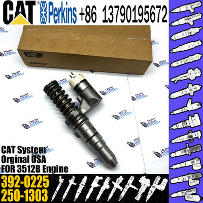 Common Rail Diesel Injector 392-0225 3920225 20R-3247 20R3247 Fuel Electronic Injectors Nozzle for Caterpillar CAT 3512B
