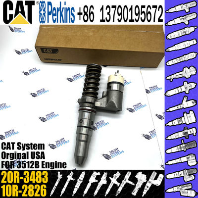 excavator Fuel Injector Assembly 20R-3477 20R-3483 20R-0849 20R-1264 20R-1275 20R-1278 20R-1283 For C-aterpillar 3512B