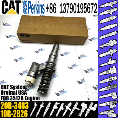 excavator Fuel Injector Assembly 20R-3477 20R-3483 20R-0849 20R-1264 20R-1275 20R-1278 20R-1283 For C-aterpillar 3512B