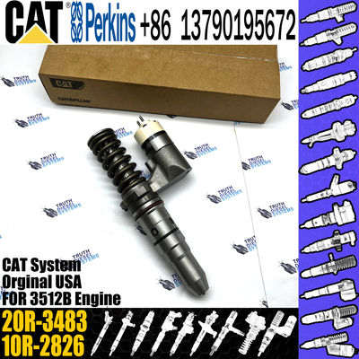 excavator Fuel Injector Assembly 20R-3477 20R-3483 20R-0849 20R-1264 20R-1275 20R-1278 20R-1283 For C-aterpillar 3512B