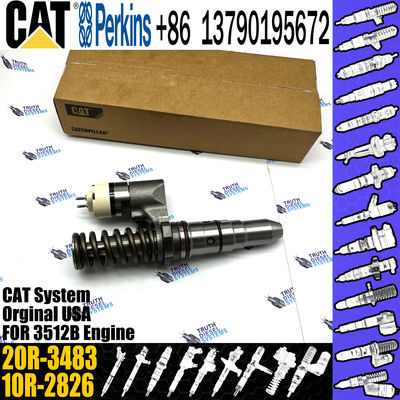 excavator Fuel Injector Assembly 20R-3477 20R-3483 20R-0849 20R-1264 20R-1275 20R-1278 20R-1283 For C-aterpillar 3512B