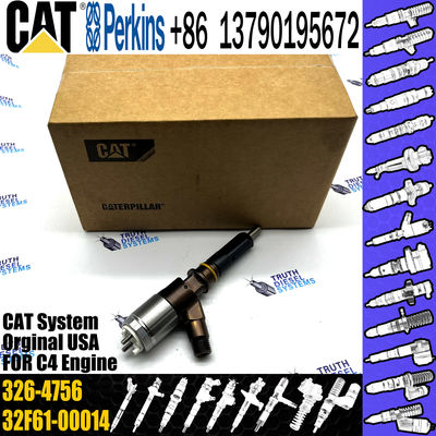 Diesel Fuel Injector 326-4756 32F61-00014 For CAT Excavator C4.2 Engine