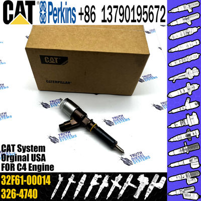 Diesel engine fuel injector 3204740 326-4756 32F61-00014 for Caterpillar C6.4 C4.2