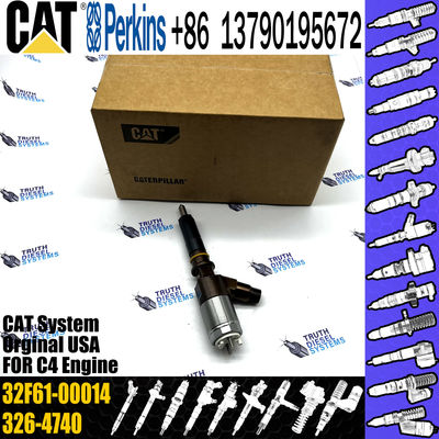 Diesel engine fuel injector 3204740 326-4756 32F61-00014 for Caterpillar C6.4 C4.2
