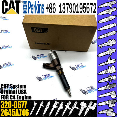 Diesel Fuel Injector 10R7671 10R-7671 320-0677 3200677 For CAT Excavator Engine C4.4 C6.4