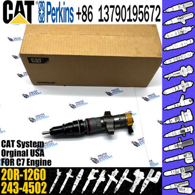 Cat Excavator parts Diesel Common Rail Injector 387-9426 3879426 20R-1260 20R1260 Fuel Injector For C7 Engine