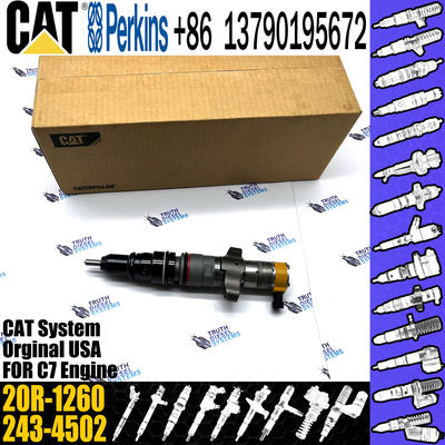 Cat Excavator parts Diesel Common Rail Injector 387-9426 3879426 20R-1260 20R1260 Fuel Injector For C7 Engine