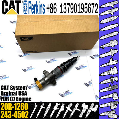 Cat Excavator parts Diesel Common Rail Injector 387-9426 3879426 20R-1260 20R1260 Fuel Injector For C7 Engine