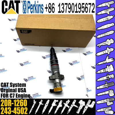 Cat Excavator parts Diesel Common Rail Injector 387-9426 3879426 20R-1260 20R1260 Fuel Injector For C7 Engine