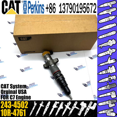 Diesel Fuel Injector 243-4502 20R-8057 10R-4761 For Cat C7 Engine