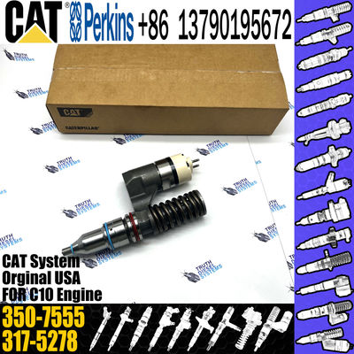 Excavator Parts Diesel Fuel Injectors 153-7923 317-5278 350-7555 For C-10 Engine
