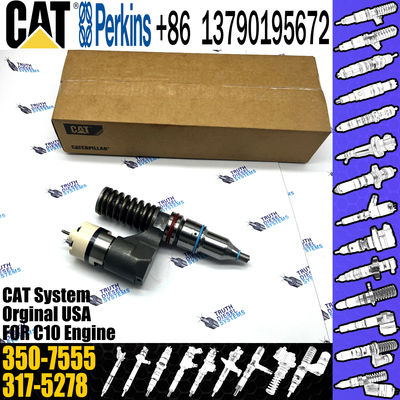 Excavator Parts Diesel Fuel Injectors 153-7923 317-5278 350-7555 For C-10 Engine