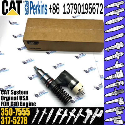 Excavator Parts Diesel Fuel Injectors 153-7923 317-5278 350-7555 For C-10 Engine