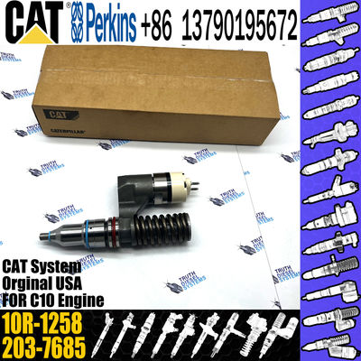 Caterpillar C10 Engine Excavator Common Rail Fuel Injectors 161-1785 203-7685 212-3468 317-5278 10R-0967 10R-1258