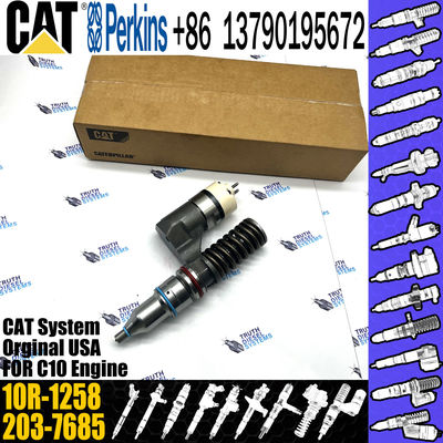 Caterpillar C10 Engine Excavator Common Rail Fuel Injectors 161-1785 203-7685 212-3468 317-5278 10R-0967 10R-1258
