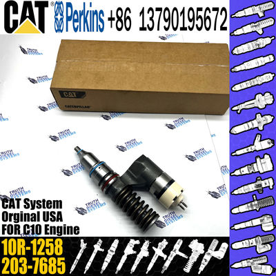 Caterpillar C10 Engine Excavator Common Rail Fuel Injectors 161-1785 203-7685 212-3468 317-5278 10R-0967 10R-1258