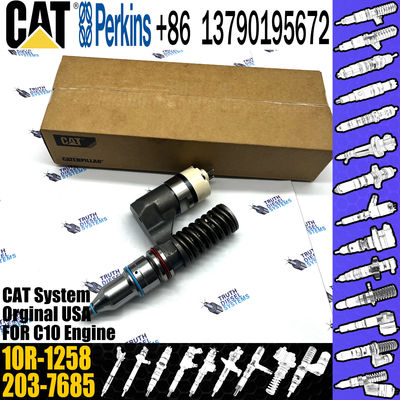 Caterpillar C10 Engine Excavator Common Rail Fuel Injectors 161-1785 203-7685 212-3468 317-5278 10R-0967 10R-1258