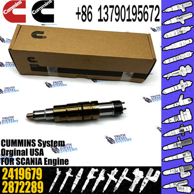 Diesel Scania Engine Common Rail Fuel Injector 2057401 1933613 2058444 1881565