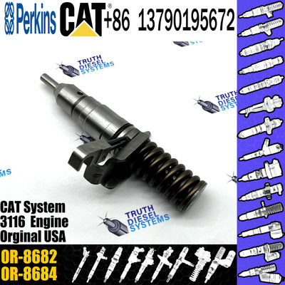 Common rail injector 127-8205 New common rail injector 0R-8682 for Caterpillar_ CAT_ 3116_ 3114 diesel injector