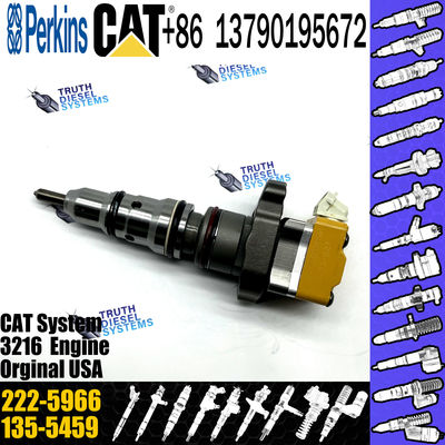 Diesel engine fuel injector 222-5966 2225966 diesel injector assembly fuel injection spare parts 222-5966