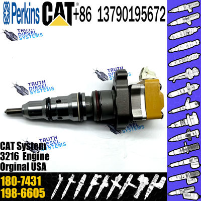 3126 diesel engine fuel injector 180-7431 1807431 diesel injector assembly fuel injection spare parts 180-7431