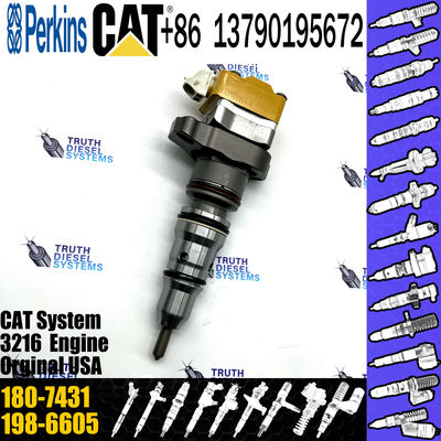 3126 diesel engine fuel injector 180-7431 1807431 diesel injector assembly fuel injection spare parts 180-7431