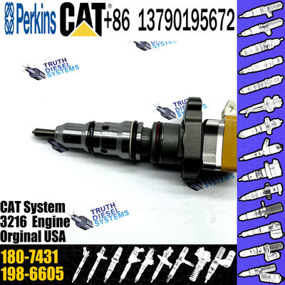 3126 diesel engine fuel injector 180-7431 1807431 diesel injector assembly fuel injection spare parts 180-7431