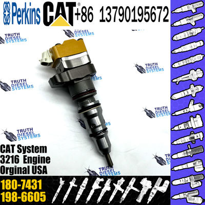 3126 diesel engine fuel injector 180-7431 1807431 diesel injector assembly fuel injection spare parts 180-7431