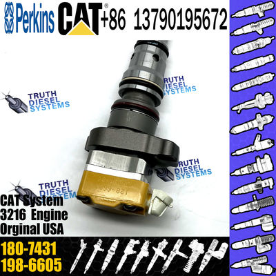 3126 diesel engine fuel injector 180-7431 1807431 diesel injector assembly fuel injection spare parts 180-7431