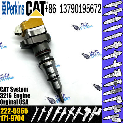 Diesel Engine Fuel Injector 10R-9348 Fuel Injector 2225965 222-5965 For CAT 3126E 3126B Engine