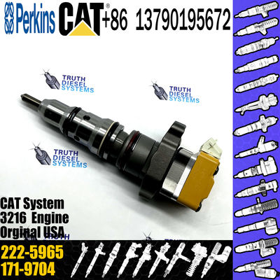 Diesel Engine Fuel Injector 10R-9348 Fuel Injector 2225965 222-5965 For CAT 3126E 3126B Engine