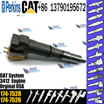 3412E Engine Diesel Injector 174-7526 232-1183 Common Rail Injector 174-7528