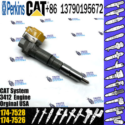 3412E Engine Diesel Injector 174-7526 232-1183 Common Rail Injector 174-7528
