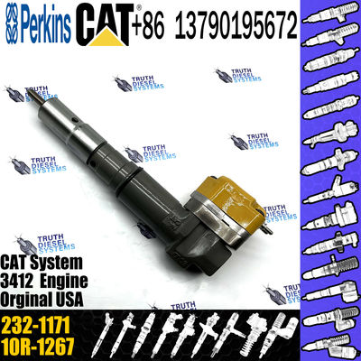 Diesel Common Rail Fuel Injector 232-1171 Rebuild Spare Parts Injection Nozzle 10R-1267 232-1183 232-1171