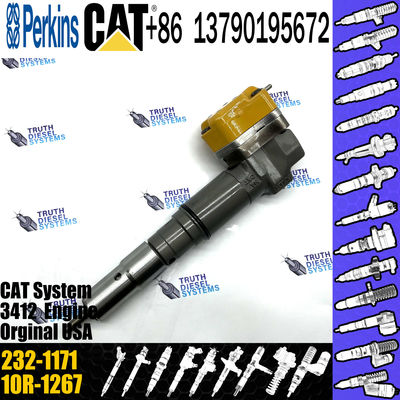Diesel Common Rail Fuel Injector 232-1171 Rebuild Spare Parts Injection Nozzle 10R-1267 232-1183 232-1171
