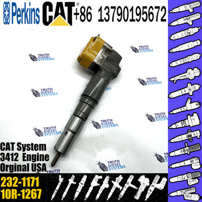Diesel Common Rail Fuel Injector 232-1171 Rebuild Spare Parts Injection Nozzle 10R-1267 232-1183 232-1171