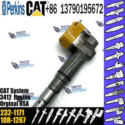 Diesel Common Rail Fuel Injector 232-1171 Rebuild Spare Parts Injection Nozzle 10R-1267 232-1183 232-1171