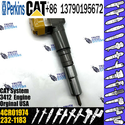 Cater-pillar 232-1171 injector 10R-1267 2321171 common rail diesel injector For 3412E Engine Injector 4CR01974
