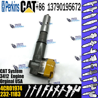 Cater-pillar 232-1171 injector 10R-1267 2321171 common rail diesel injector For 3412E Engine Injector 4CR01974