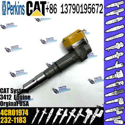 Cater-pillar 232-1171 injector 10R-1267 2321171 common rail diesel injector For 3412E Engine Injector 4CR01974