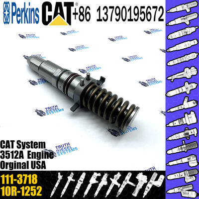 Cat 3508 3512 3516 Engine Excavator Common Rail Fuel Injector 111-3718 1113718 0R-8338 0R8338 For Caterpillar 111-3718