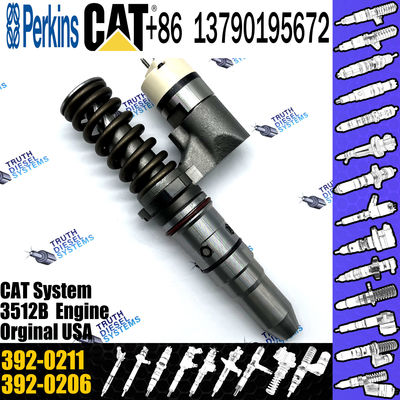 common rail injector 3920211 392-0211 20R-0849 FOR Caterpillar 3508 engine injector nozzle 3920211 392-0211 20R-0849 376